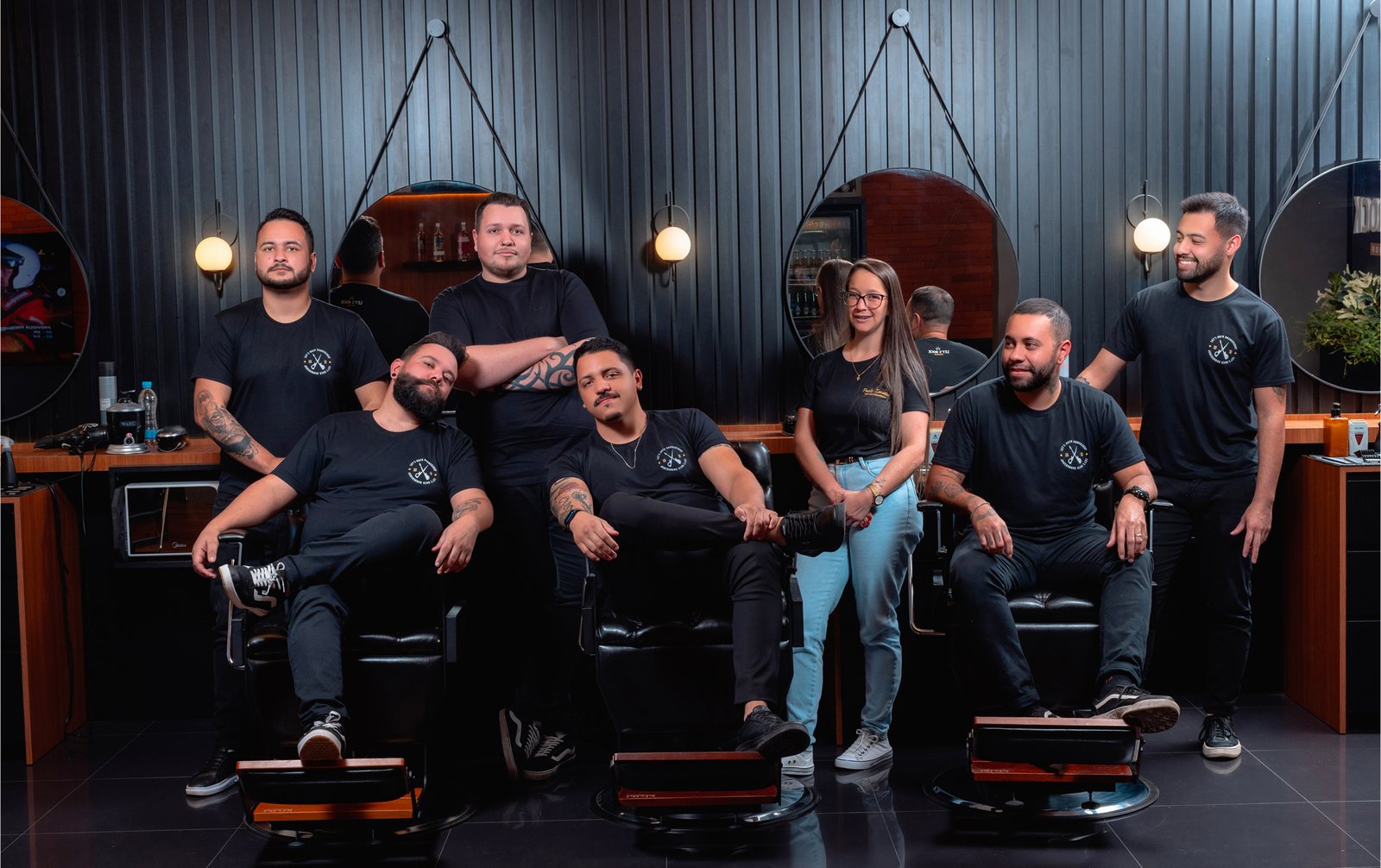 Equipe Let's Rock Barber Shop